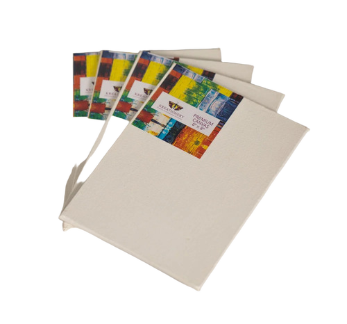 White Art Canvas Board, 8 X 10 Inch - Advantage: Durable Material