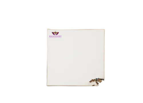 White Plain Art Canvas Board - Advantage: Smooth Painting Area