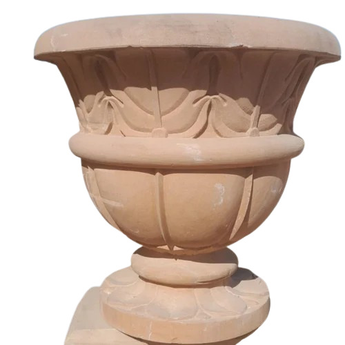 2.5 Feet Sandstone Flower Pot