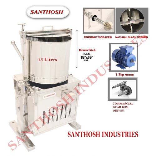 20 L Commercial Tilting Wet Grinder