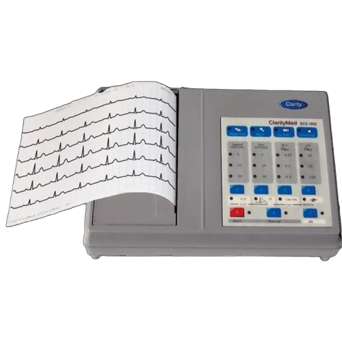 Clarity 6 Channel Ecg 100 C Machine