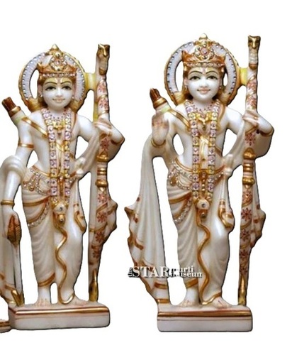 Marble Ram Laxman Sita Statue