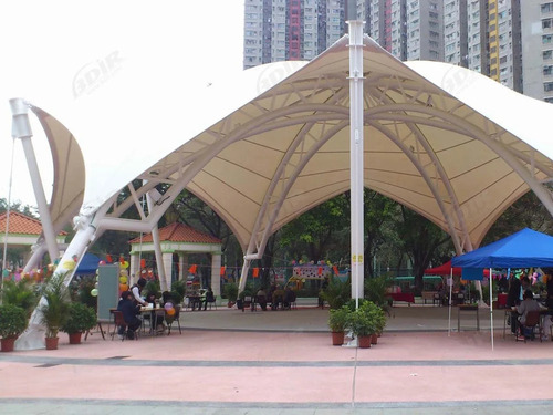 Modular Pvc Tensile Membrane Structure