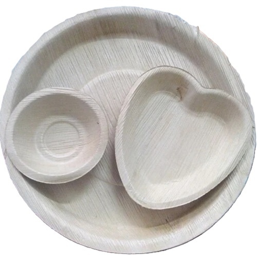 Round Areca Leaf Plate