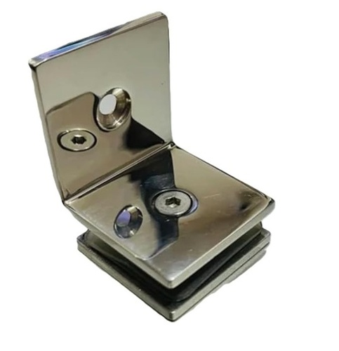 Stainless Steel Glass L Connector