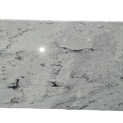 White 15 Mm Polished Granite Slab