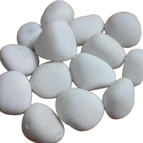 White Unpolished Pebbles