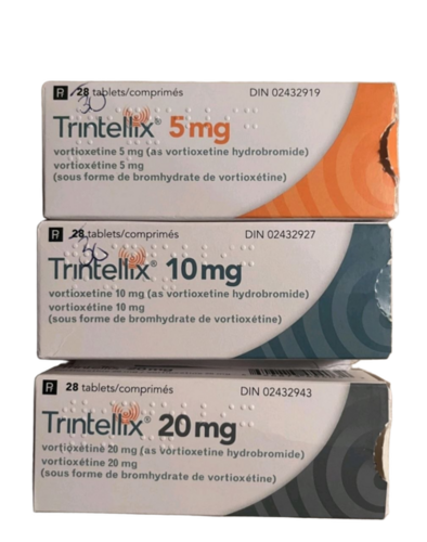 Antidepressant Trintellix Tablet - Color: White