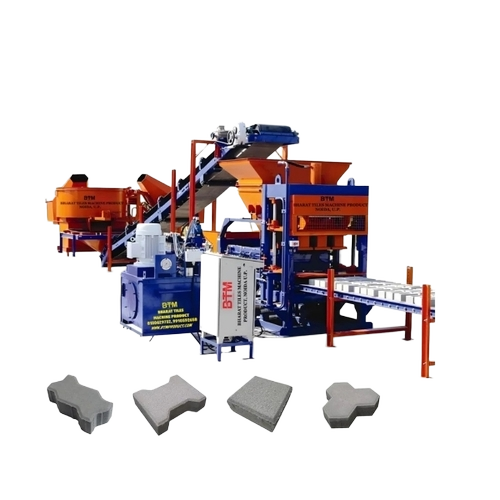 Automatic Concrete Paver Block Making Machine