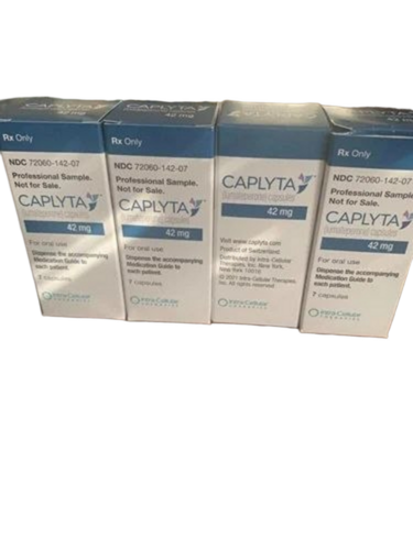 Caplyta (Lumateperone) 42Mg Capsules - Color: White