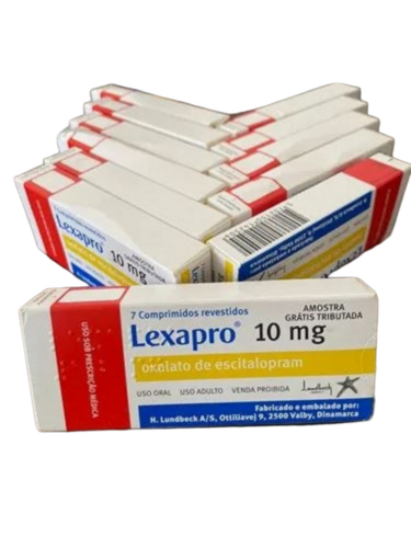 Lexapro Antidepressant Tablets  - Color: White