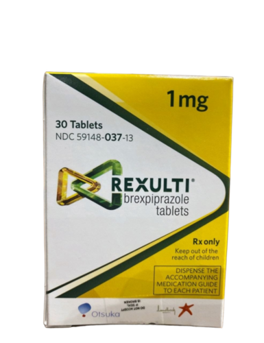 Rexulti (Brexpiprazole) Tablets - Color: White