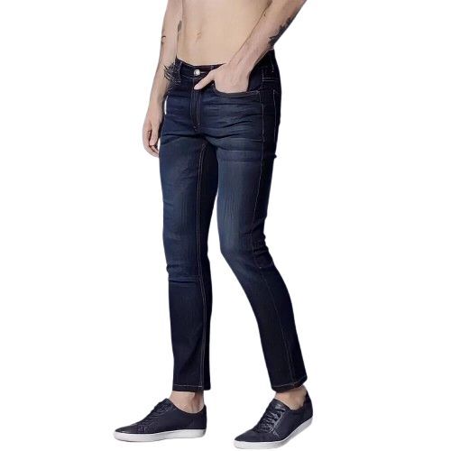 Durable Fabric Denim Jeans - Denim, Blue, Ladies, Women | Cool Dry, Dry Cleaning, Reversible, Washable, Stylish Design