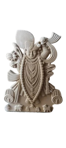 Stone Balaji Wall Mural - Feature: Easy To Install