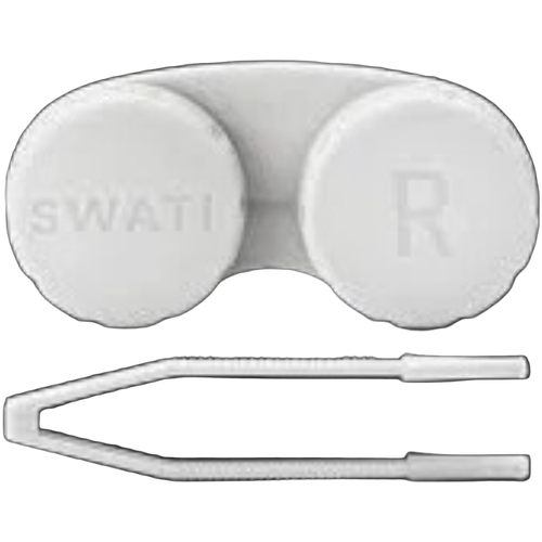 Lens Case And Tweezers
