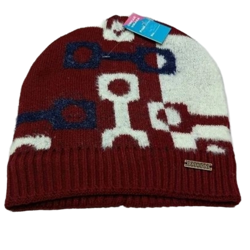 Mens Red Woolen Caps