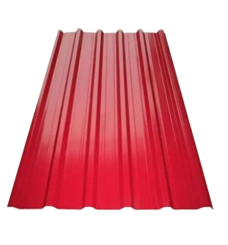 Metal Roofing Sheet - Color: Red