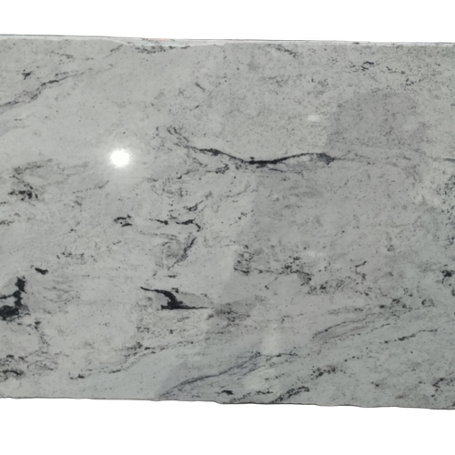 Polished Granite - Solid White Granite, Polished High Gloss Finish | Durable Scratch Resistant, Heat Resistant, Low Water Absorption