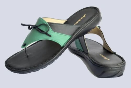 Slip On Leather Miami Sandals