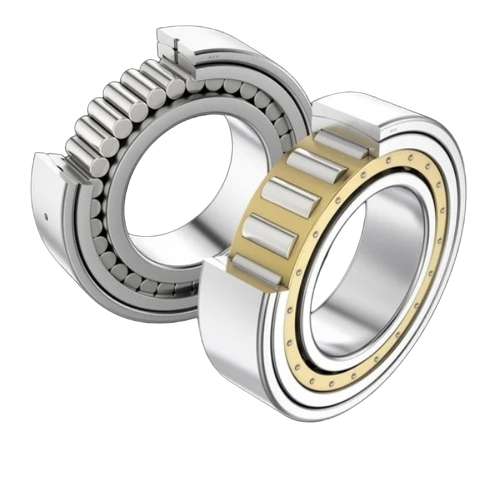 Cylindrical Roller Bearing - Stainless Steel, Single Row, Silver | Mechanical Seals, Durable, Fine Finished