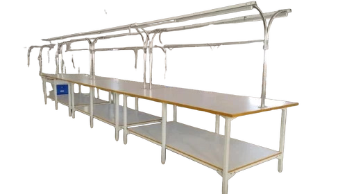 Garment 8 X 4 Checking Table With Light