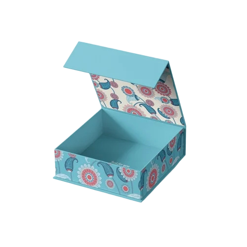 Printed Magnet Gift Packaging Box - Coating Type: Matte Lamination