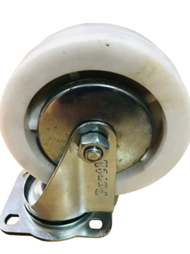 White 3 Inch Pu Caster Wheel - Usage: Office & Industrial Use