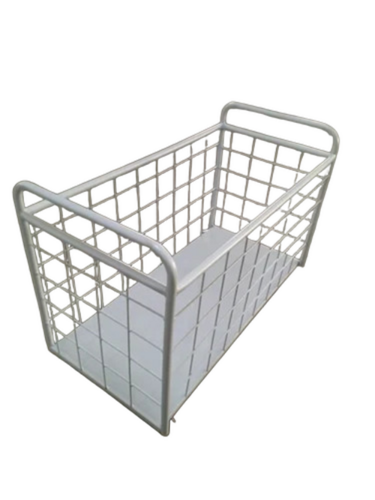 White Fabric Trolley