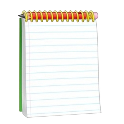 Writing Note Pad