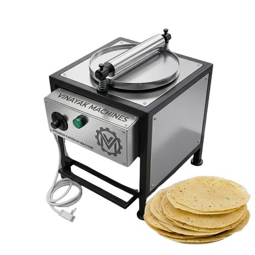 Automatic Ss Papad Rolling Machine Mini Model - Capacity: 60 Kg/Day
