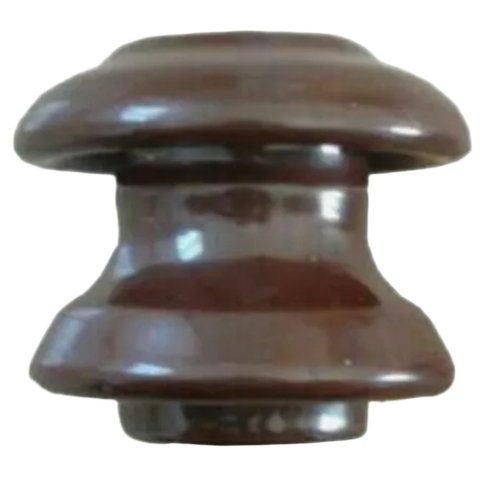 Electrical Shackle Insulators - Color: Brown