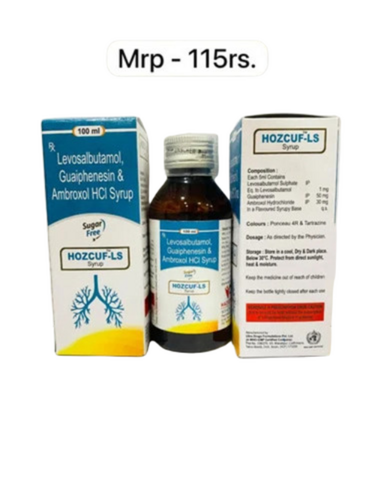Levosalbutamol Ambroxol Guaiphenesin Syrup