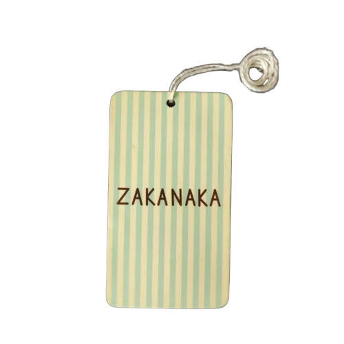 Printed Garment Tag - Coating Type: Matte Coated