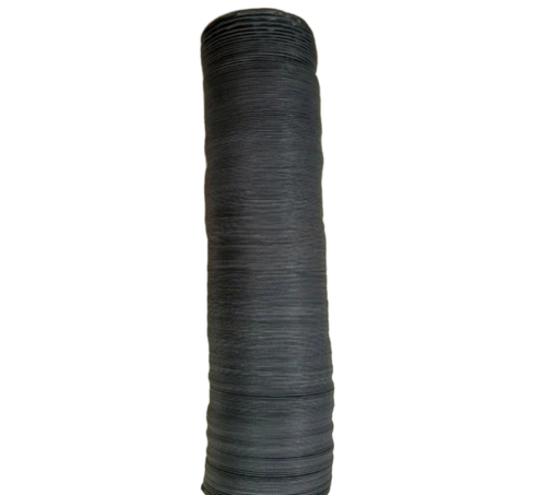 Pvc Fabric Flexible Hose - Color: Black
