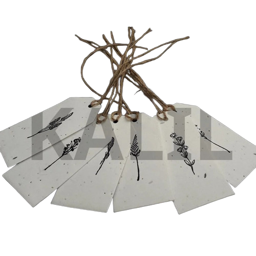 Seed Paper Tag - Coating Type: Uncoated