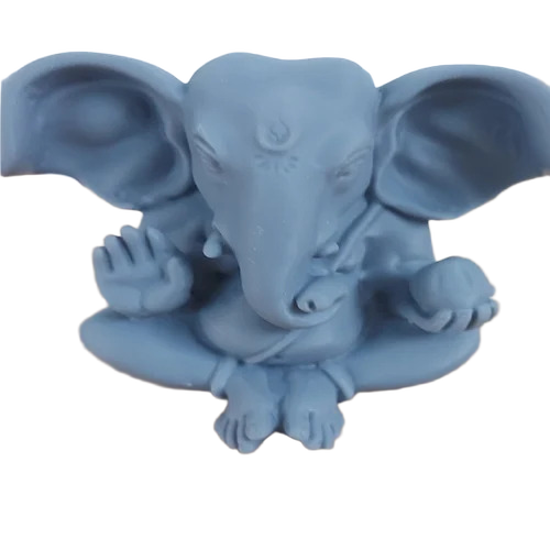 Fiber Ganesha Statue - Color: White