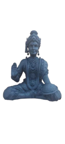 Resin Laxmi Statue - Color: Grey