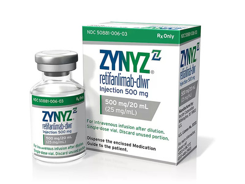 Zynyz (Retifanlimab-Dlwr) Pharmaecutical Injection - Drug Type: General Medicines