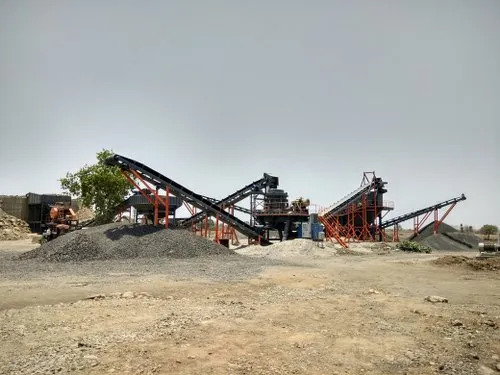 350Tph Stone Crusher Plant - Color: Grey