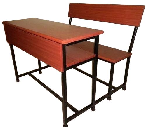 Metal Angle Frame Dual Desk