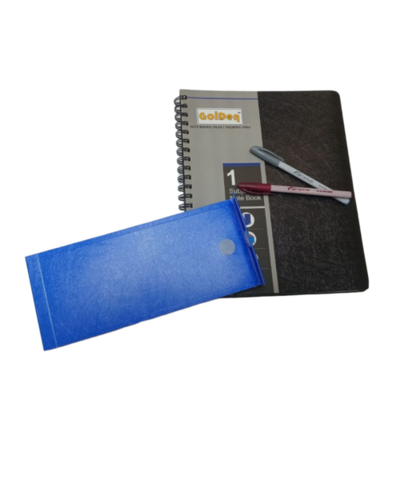 Plastic Cheque Book Folder