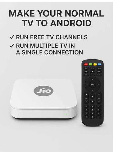 4K Jio Set Top Box - Application: Tv