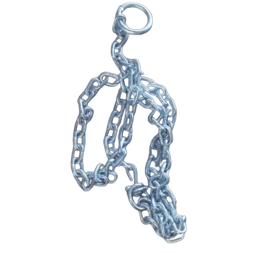 Mild Steel Silver Cow Chain