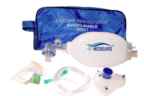 Size 3 Manual Adult Silicone Resuscitator