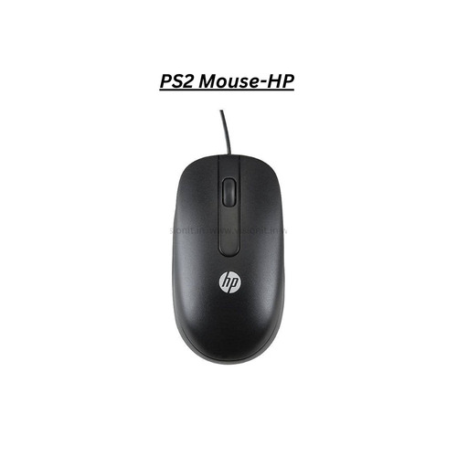 HP PS2 Optical Wired Mouse Plug and Play Ergonomic Mouse