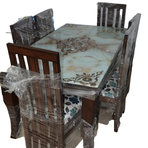 Royal Glass Top Dining Set