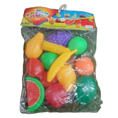 Plastic Fruit Toy Set