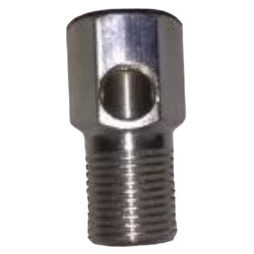 Ro Brass Nipple - Color: Silver