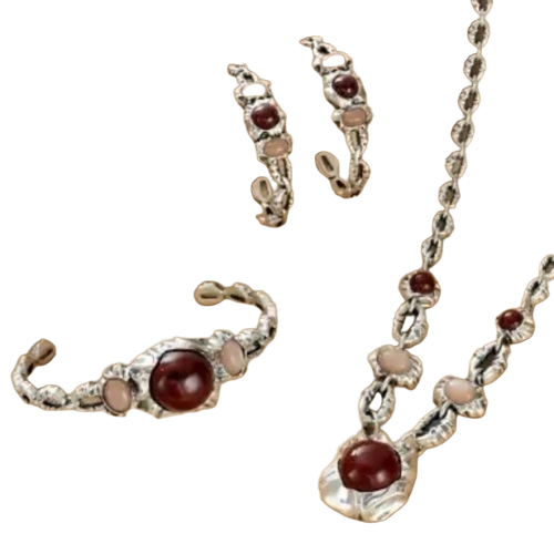Ring And Necklace Set - Gender: Women