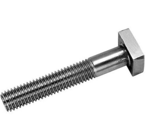 Square Head Bolt - Color: Silver